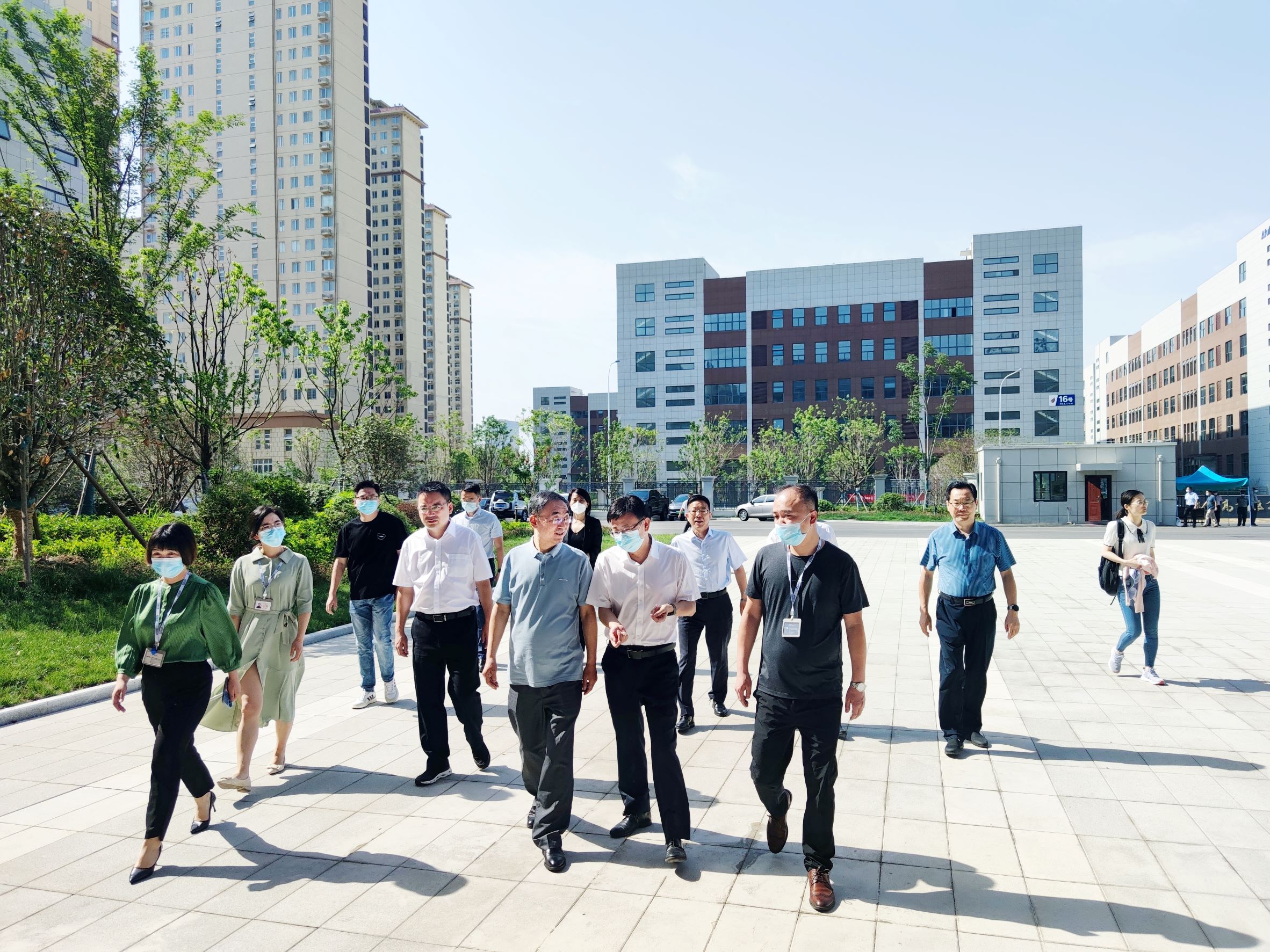 省生态环境督查组莅临冠军国际科技